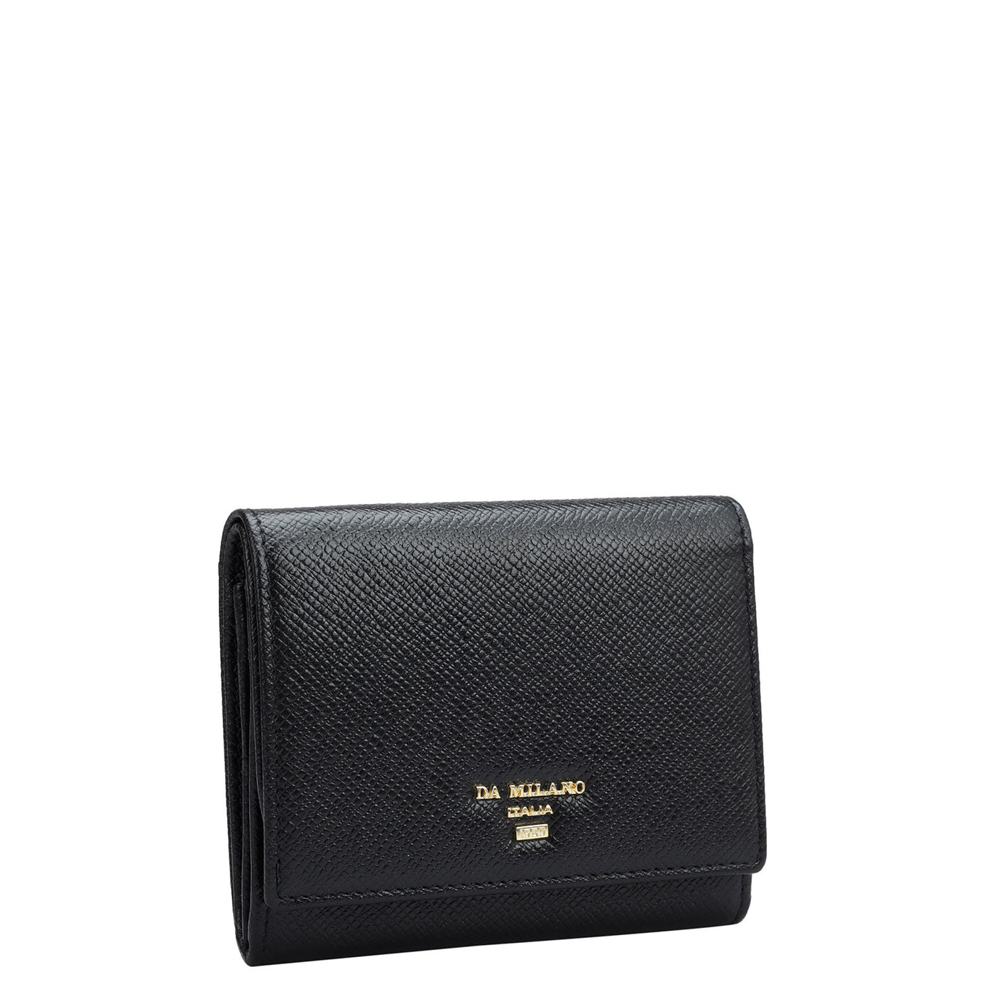 Franzy Leather Ladies Wallet - Black