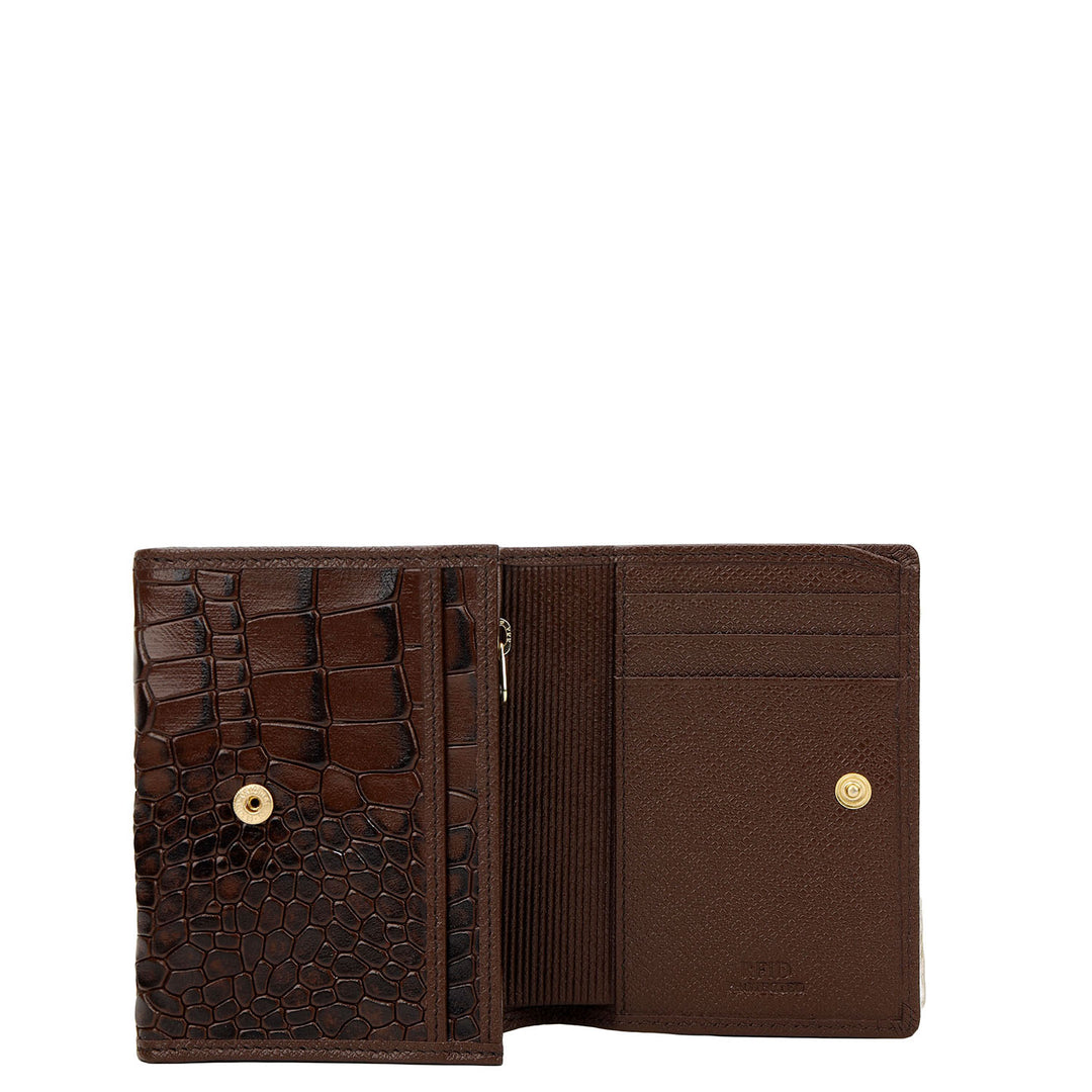 Online Exclusive Compact Wallet - Brown