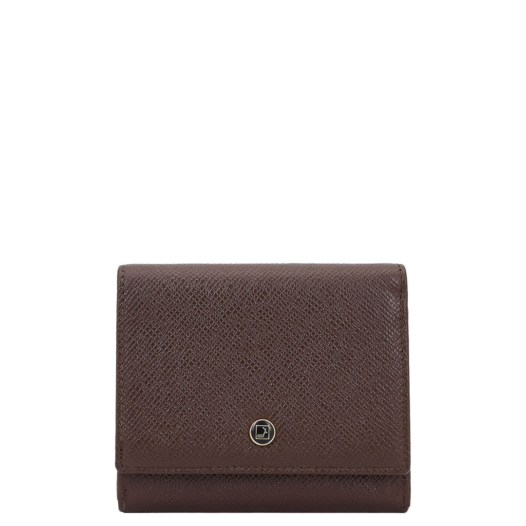 Online Exclusive Compact Wallet - Walnut