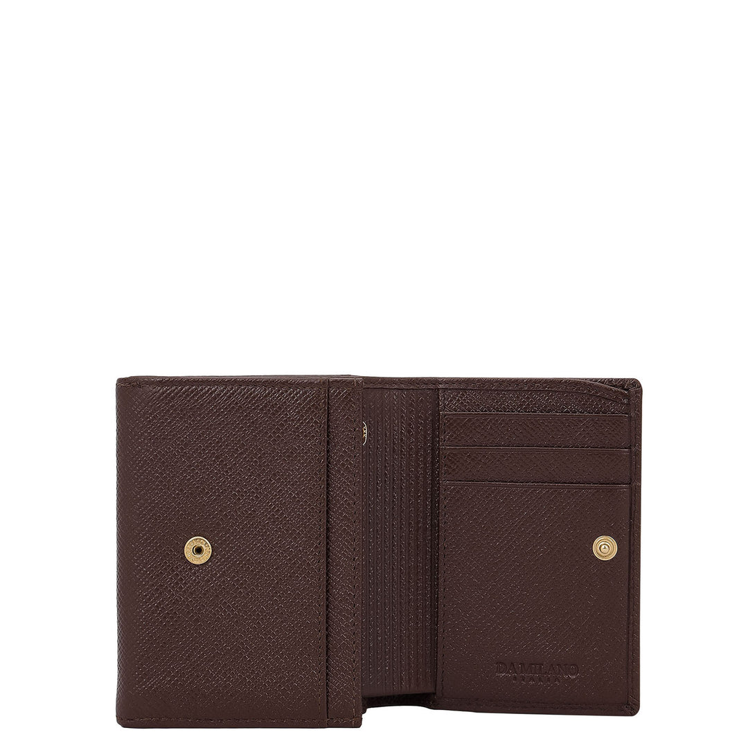 Online Exclusive Compact Wallet - Walnut