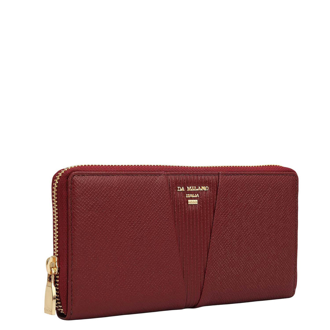 Franzy Leather Ladies Wallet - Cherry