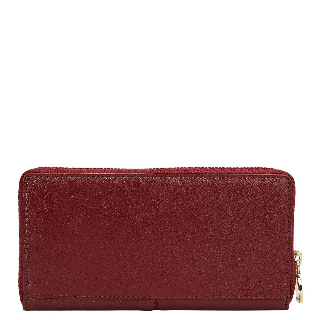 Franzy Leather Ladies Wallet - Cherry