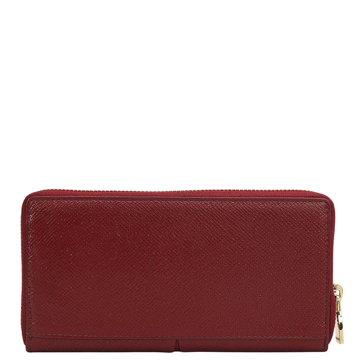 Franzy Leather Ladies Wallet - Cherry