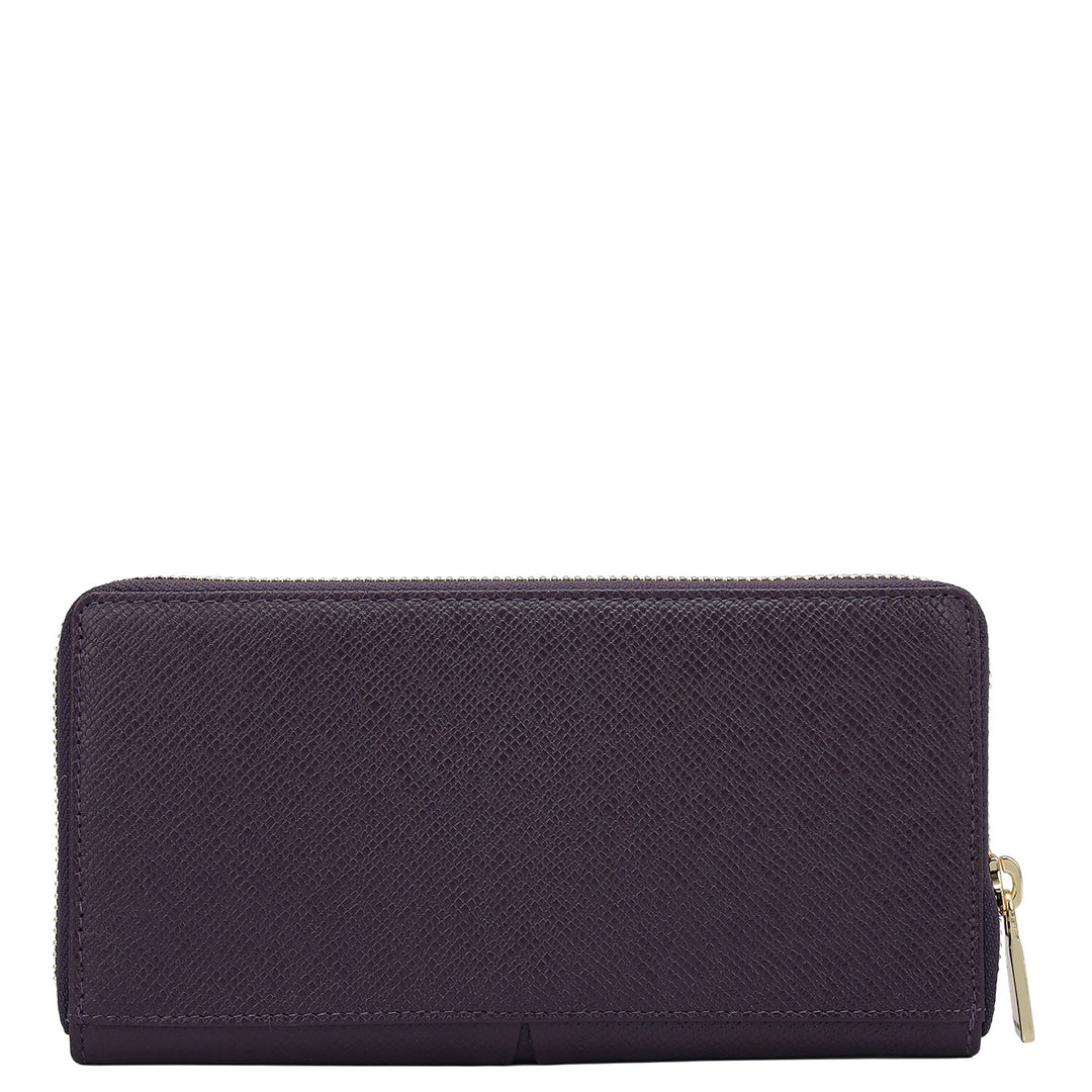 Franzy Leather Ladies Wallet - Grapevine