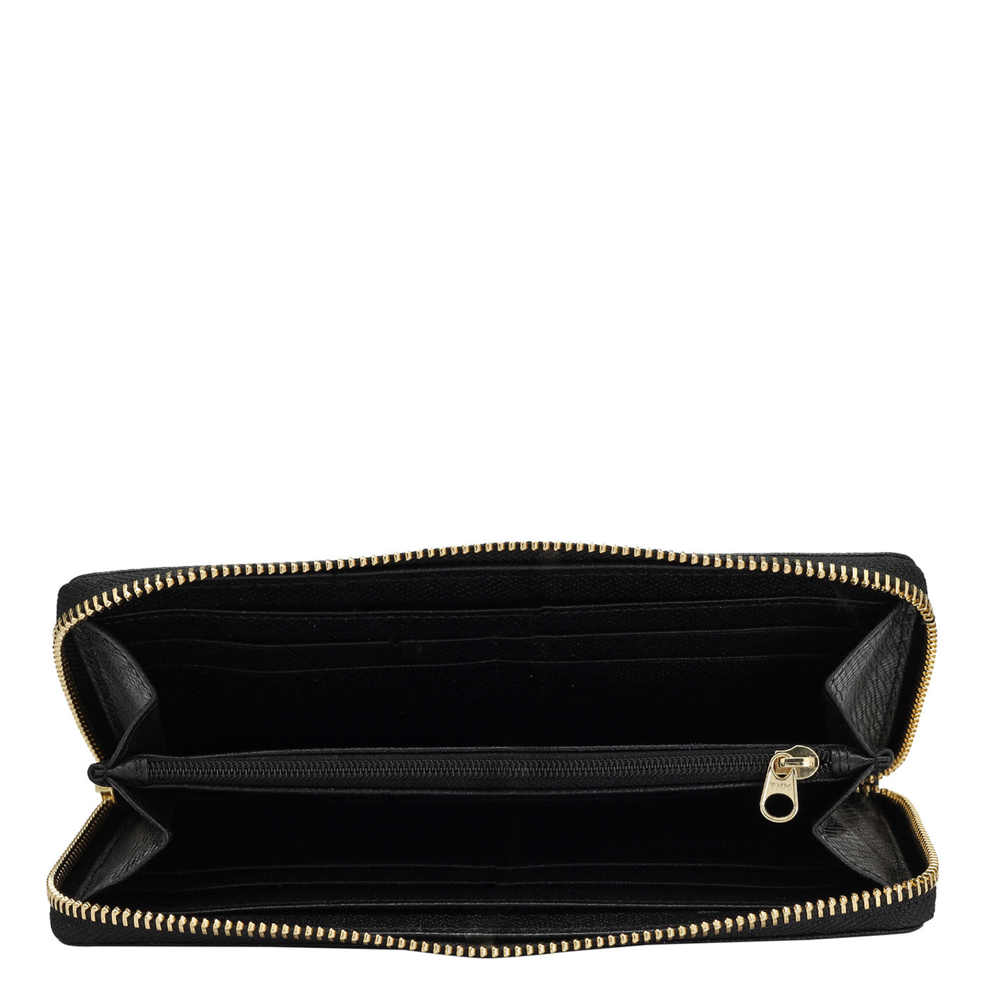 Franzy Leather Ladies Wallet - Black