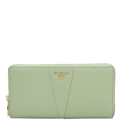 Franzy Leather Ladies Wallet - Mint