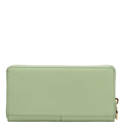 Franzy Leather Ladies Wallet - Mint