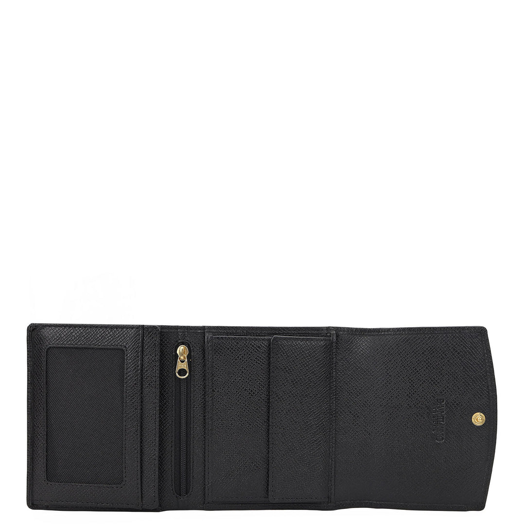 Classic Compact Wallet - Black