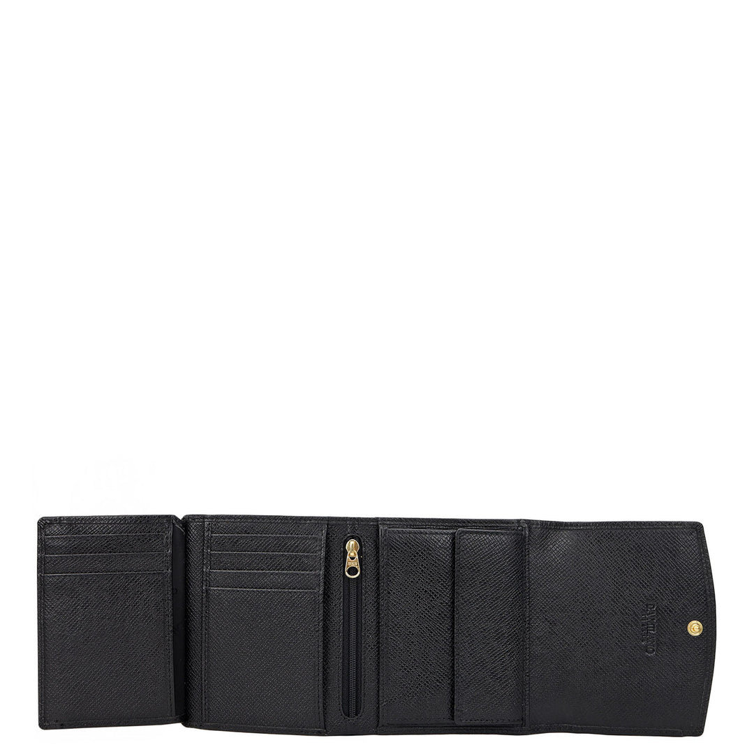 Classic Compact Wallet - Black