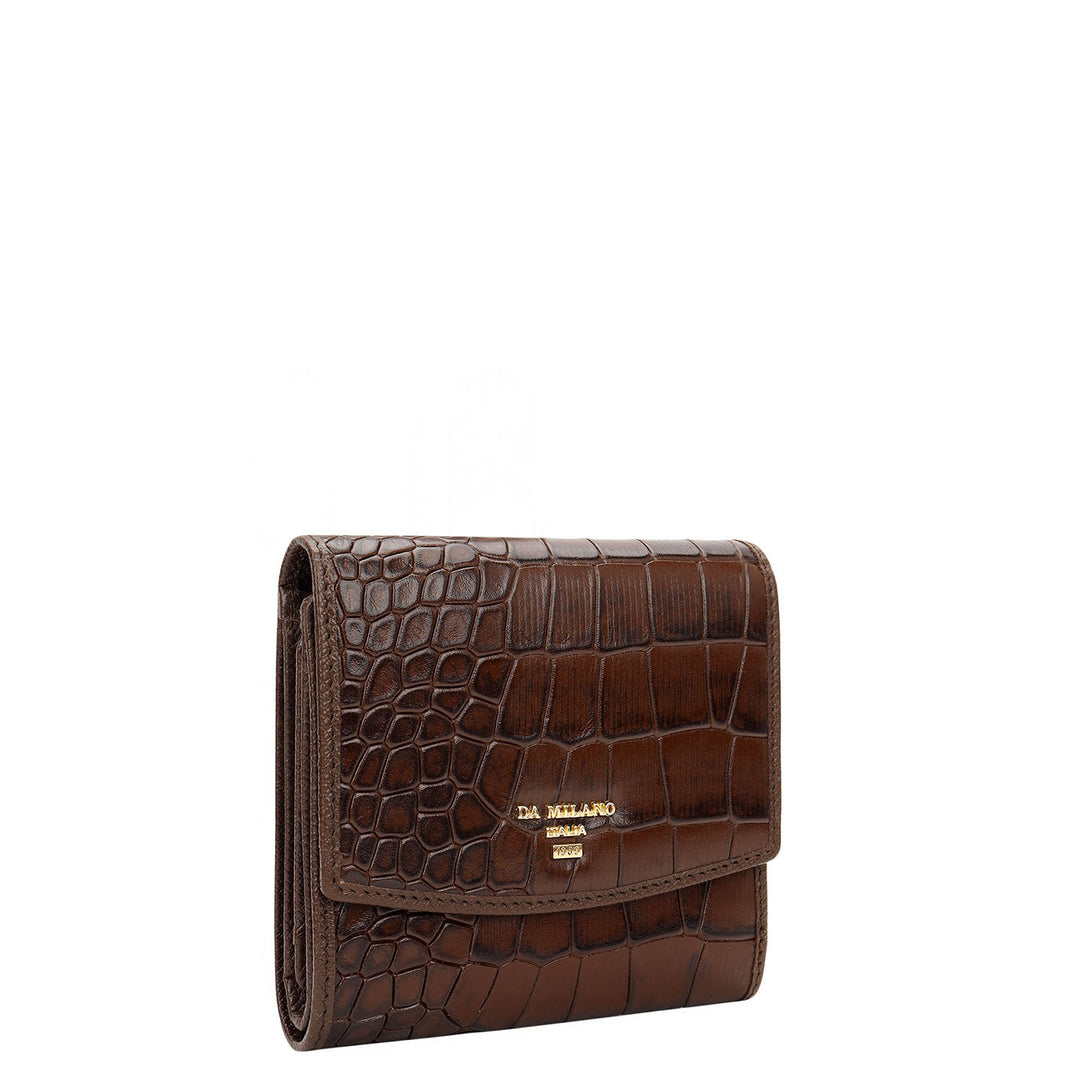 Classic Compact Wallet - Walnut