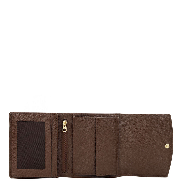 Classic Compact Wallet - Walnut