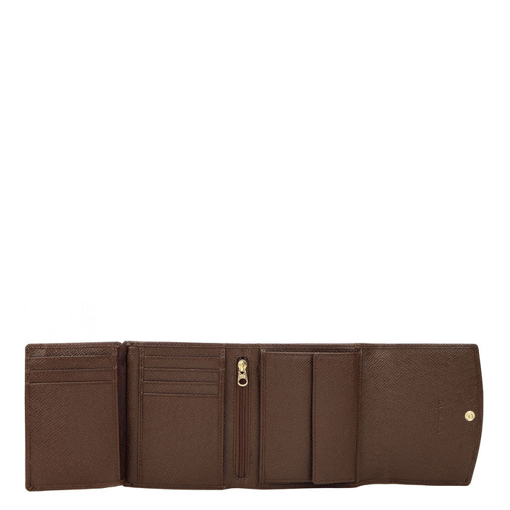 Classic Compact Wallet - Walnut