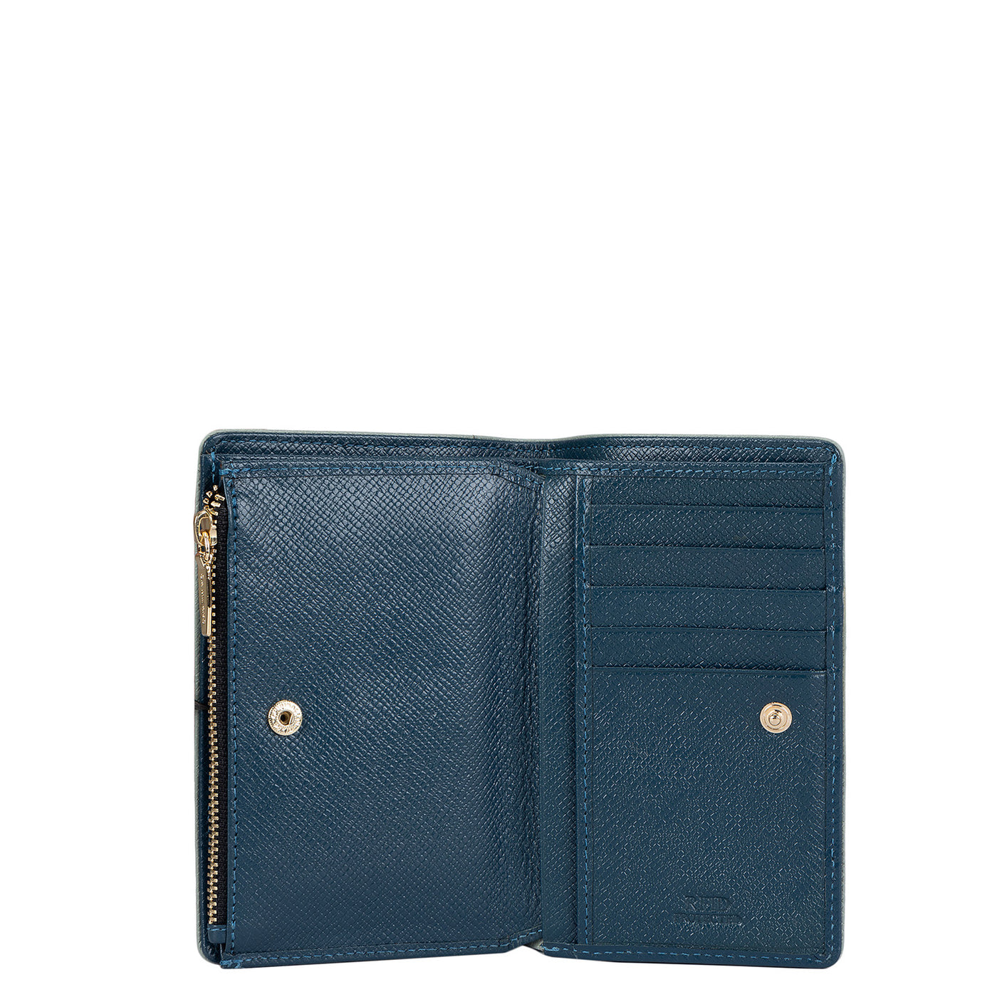 Franzy Leather Ladies Wallet - Ocean