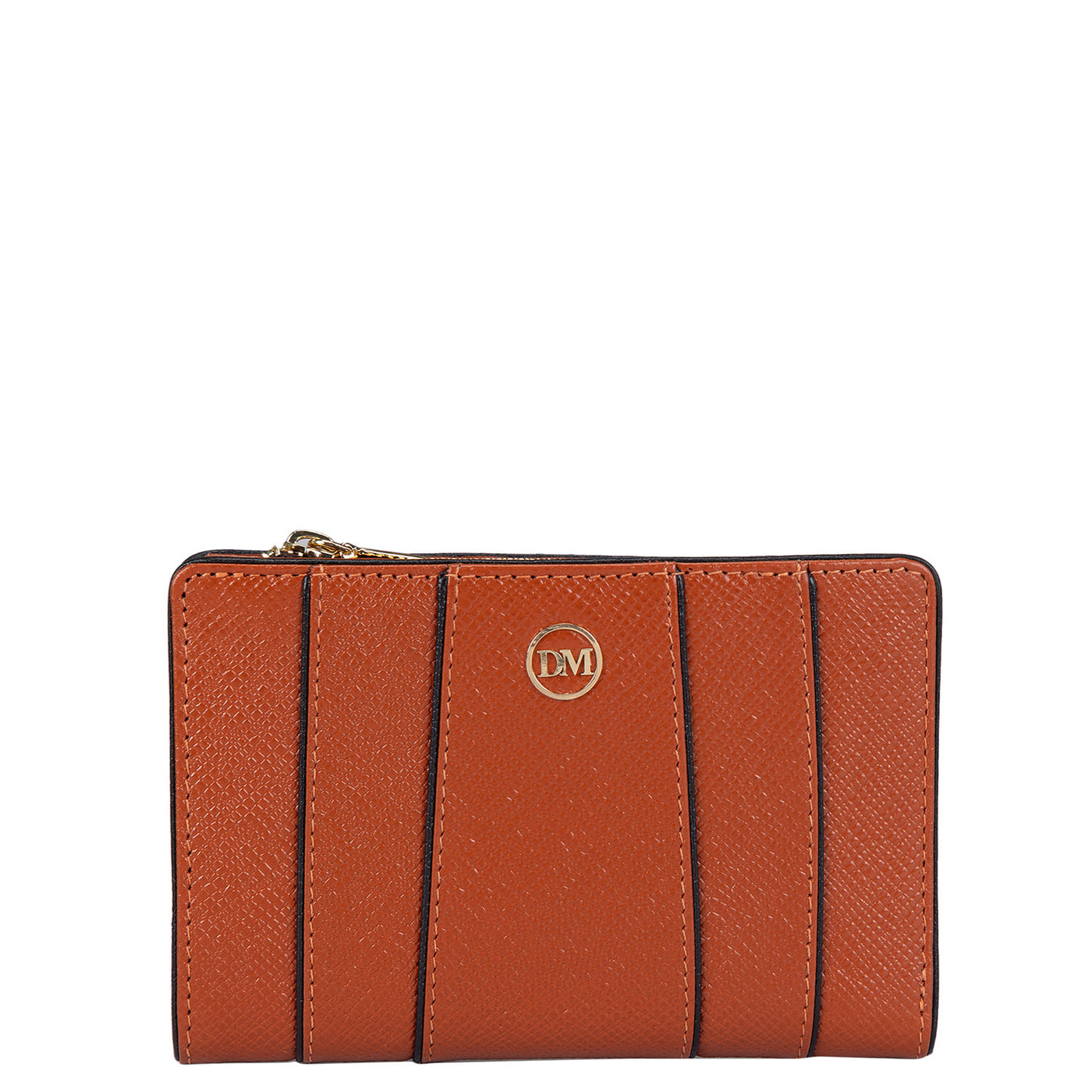 Franzy Leather Ladies Wallet - Rust