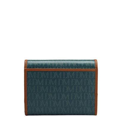 Monogram Leather Ladies Wallet - Octane
