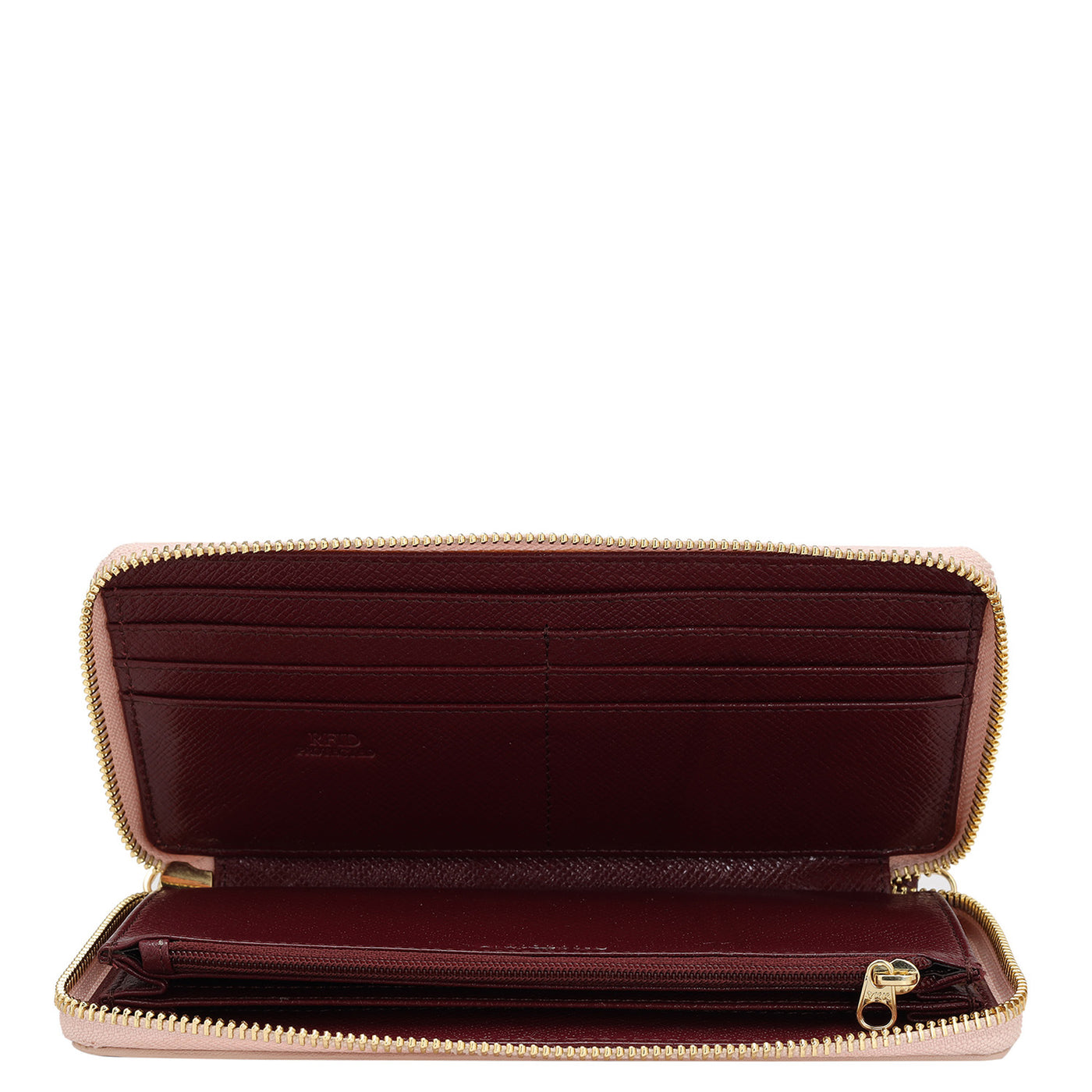 Franzy Leather Ladies Wallet - Blood Stone