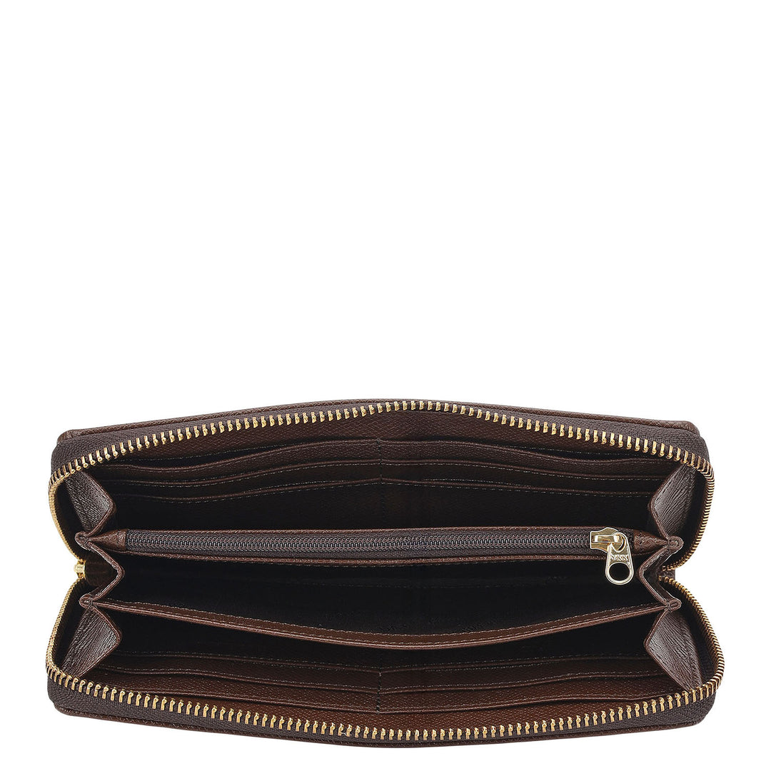 Online Exclusive Continental Wallet - Walnut