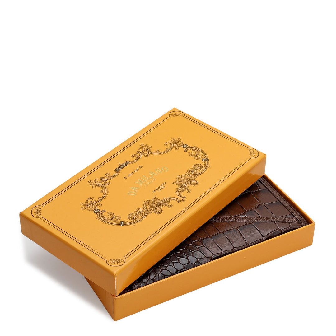 Online Exclusive Continental Wallet - Walnut