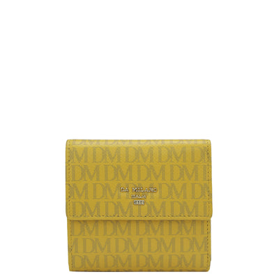 Monogram Leather Ladies Wallet - Minion