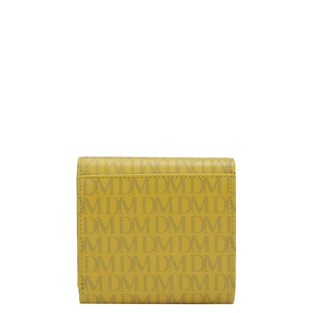 Monogram Leather Ladies Wallet - Minion