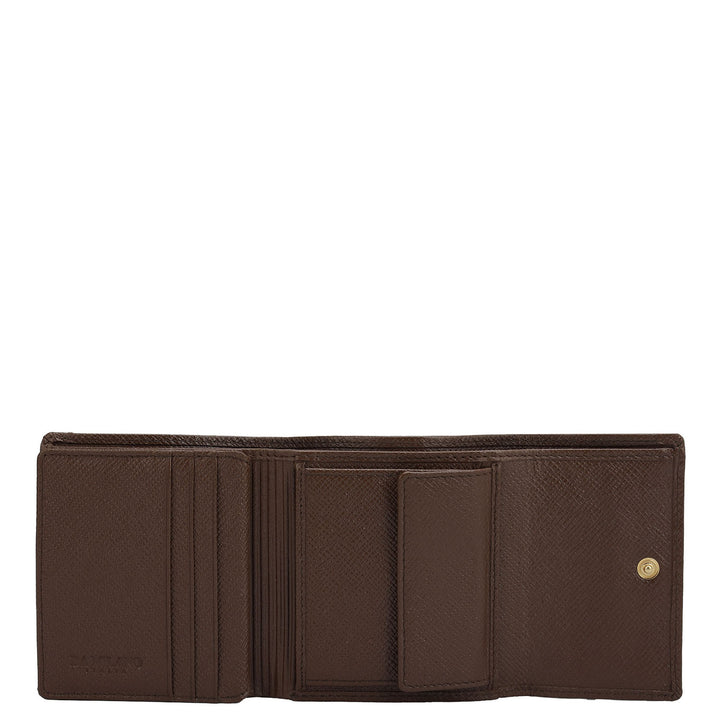 Croco Leather Ladies Wallet - Date