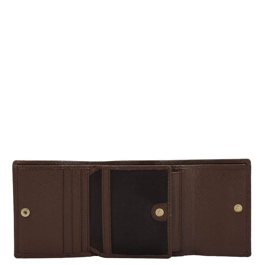 Croco Leather Ladies Wallet - Date