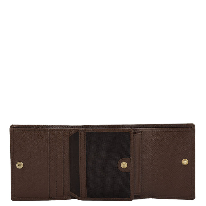 Croco Leather Ladies Wallet - Date