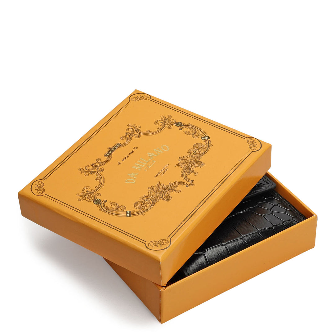 Classic Compact Wallet - Black