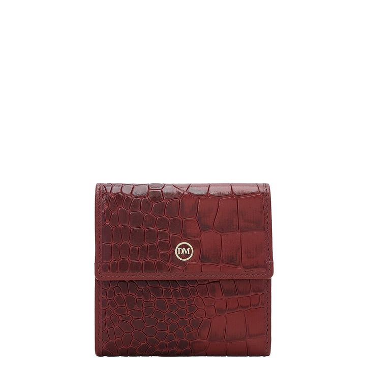 Classic Compact Wallet - Cherry