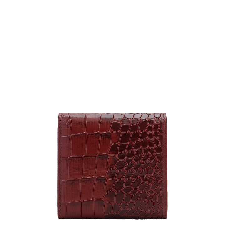 Classic Compact Wallet - Cherry