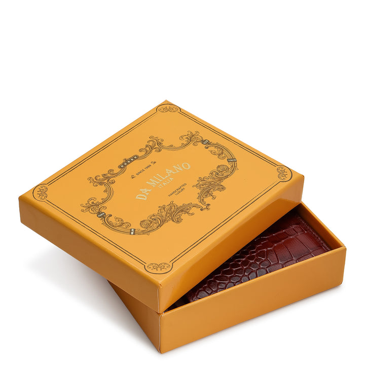 Classic Compact Wallet - Cherry
