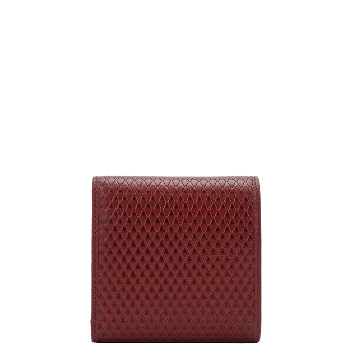 Classic Compact Wallet - Cherry