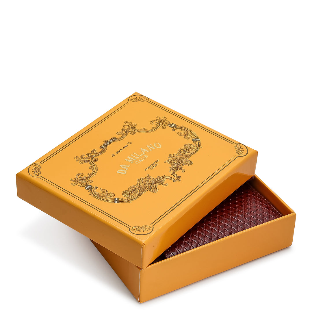 Classic Compact Wallet - Cherry