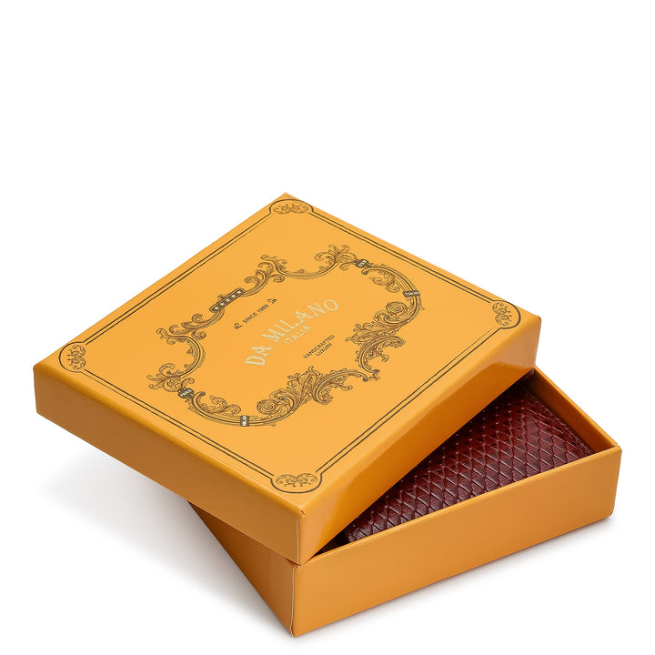 Classic Compact Wallet - Cherry
