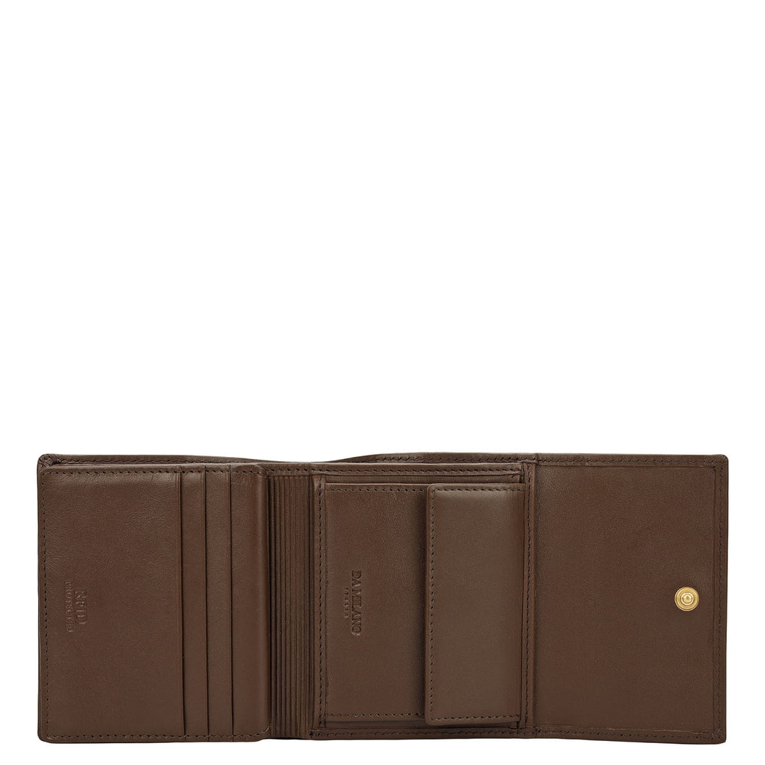 Classic Women Wallet - Walnut