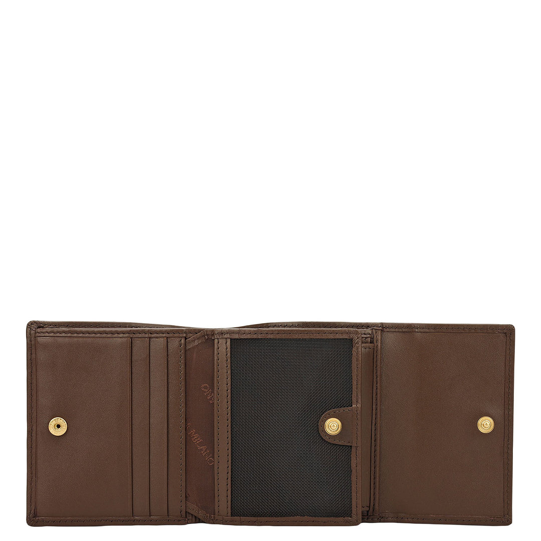 Classic Women Wallet - Walnut