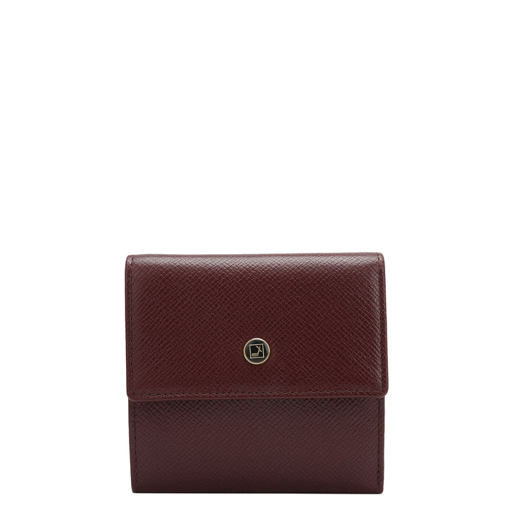 Franzy Leather Ladies Wallet - Blood Stone