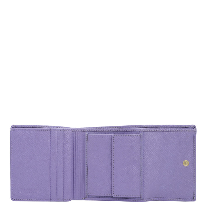 Franzy Leather Ladies Wallet - Purple Haze