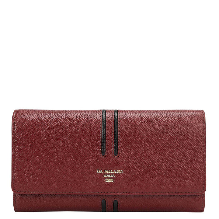 Franzy Leather Ladies Wallet - Cherry