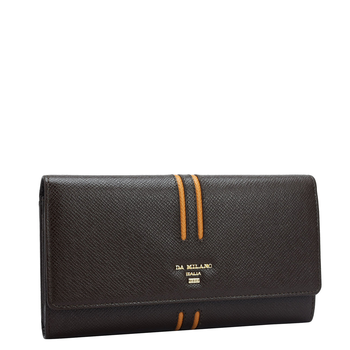 Franzy Leather Ladies Wallet - Chocolate