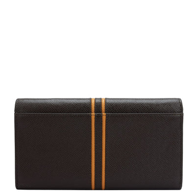 Franzy Leather Ladies Wallet - Chocolate