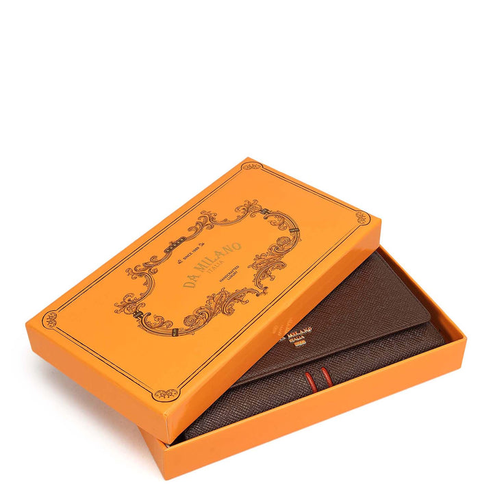 Franzy Leather Ladies Wallet - Walnut