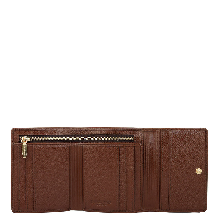 Croco Leather Ladies Wallet - Date