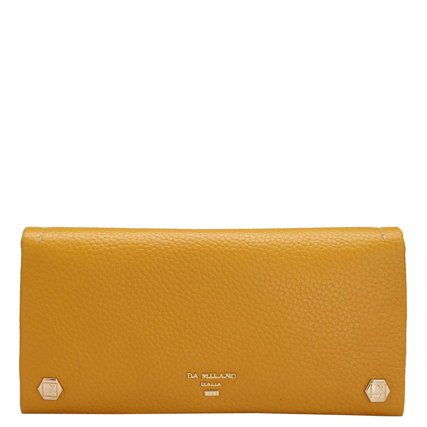 Wax Leather Ladies Wallet - Mango