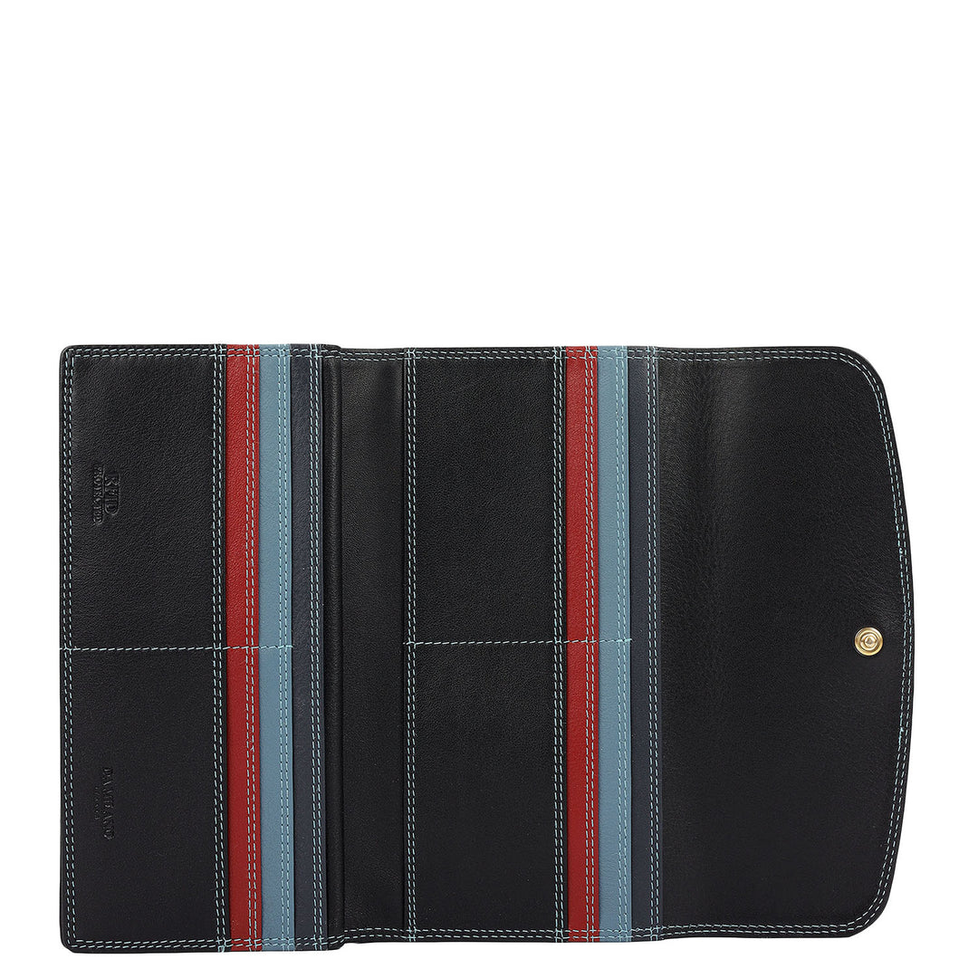 Prisme Pop Flap Over Continental Wallet