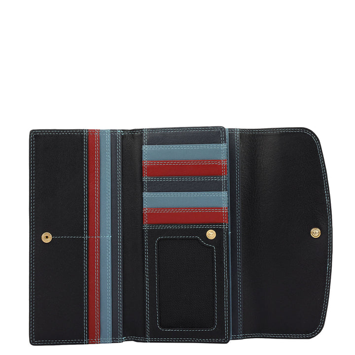 Prisme Pop Flap Over Continental Wallet