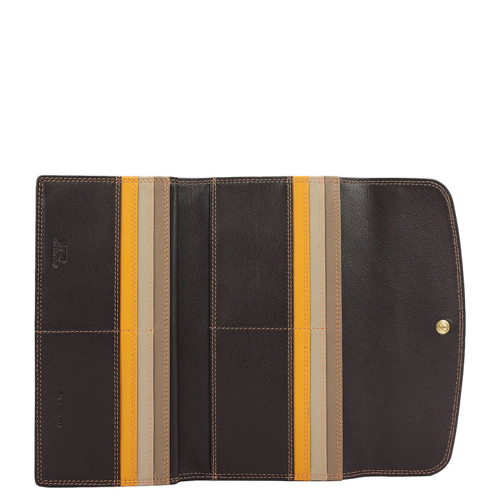 Prisme Pop Flap Over Continental Wallet