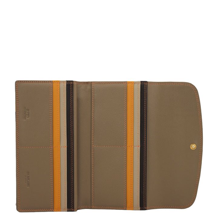 Prisme Pop Flap Over Continental Wallet