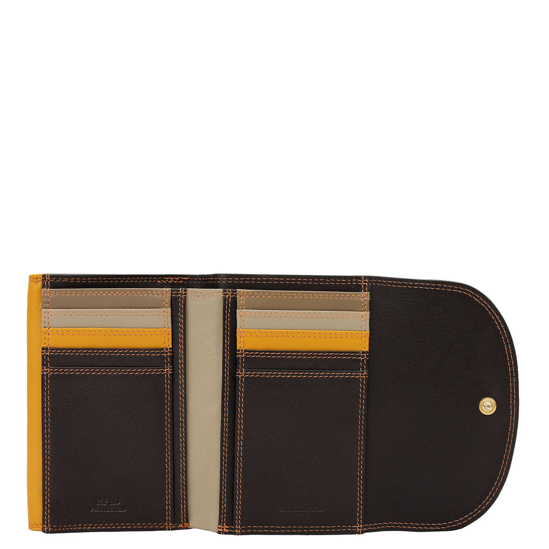 Prisme Pop Flap Over Compact Wallet