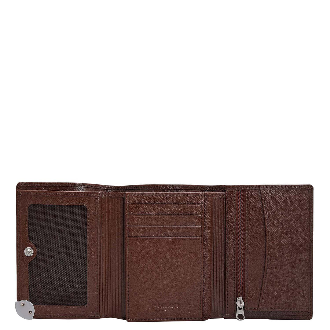 Franzy Leather Ladies Wallet - Date
